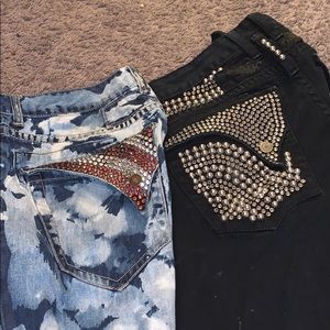 Two pair of authentic robin Jeans 🖤